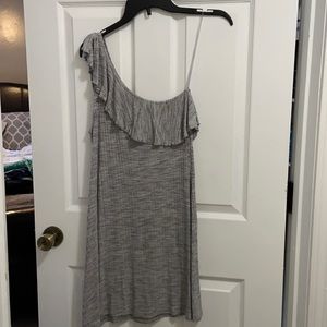 American Eagle soft gray sundress